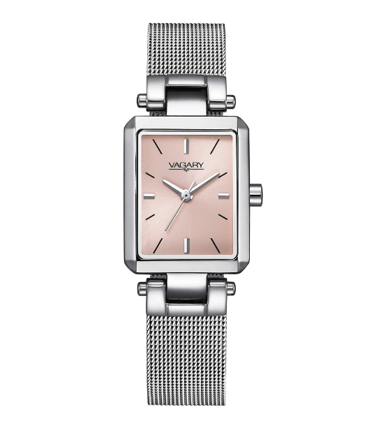 Orologio Vagary by Citizen Donna Acciaio Quadrante Rosa _IK7-911-91
