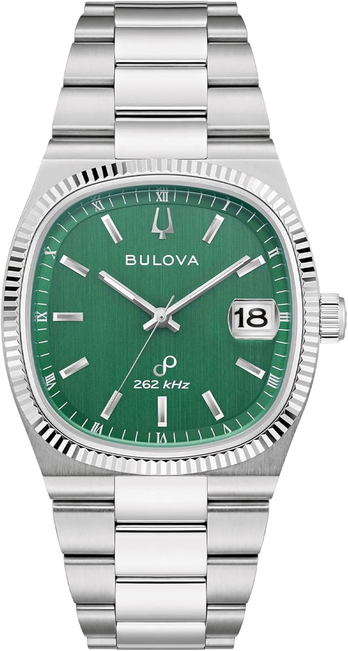Orologio Bulova Super Seville Uomo Acciaio verde _96B439