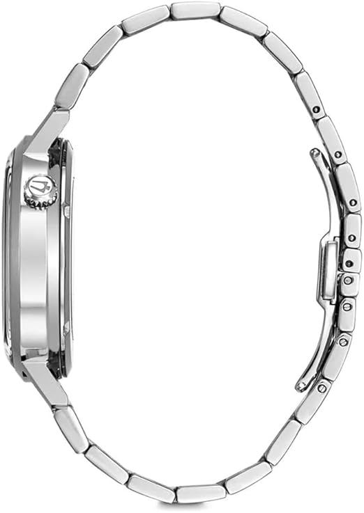Bulova Herrenuhr Stahl Automatik Sutton Grau 96A119