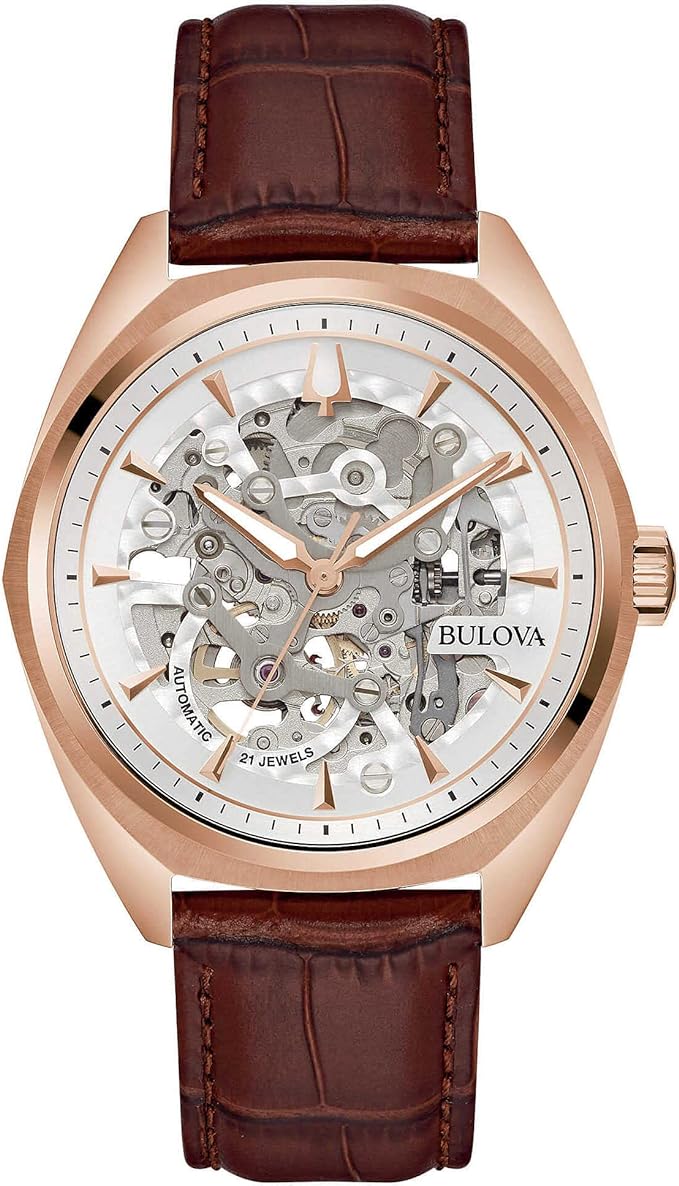 Orologio uomo con meccanismo a vista 2025