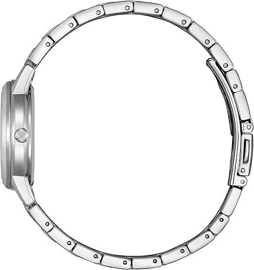 Bulova Herrenuhr Stahl Automatik Silber Gold Aerojet 98A289