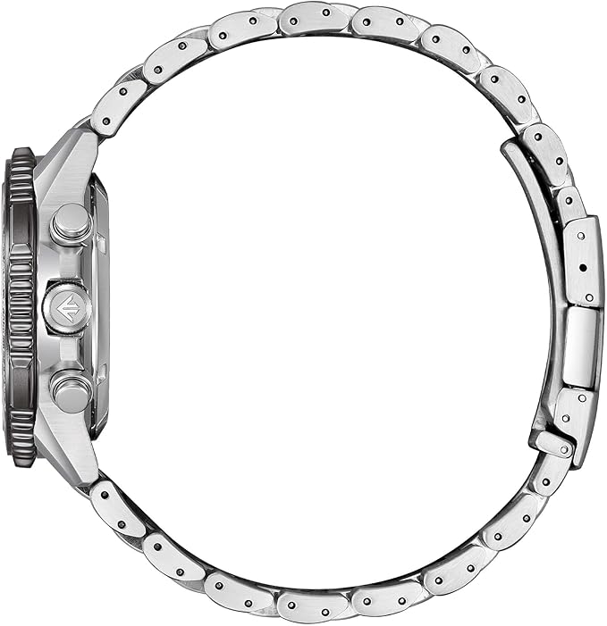 Orologio Citizen Navihawk Acciaio Uomo Eco-Drive Promaster Verde Crono _CA4664-60W