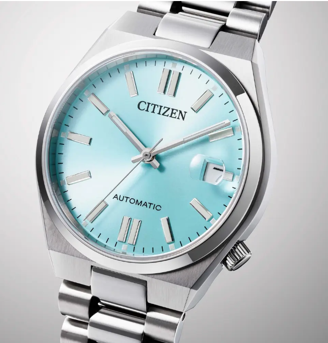 Orologio Bulova Uomo Acciaio Automatico Quadrante Celeste _96B423