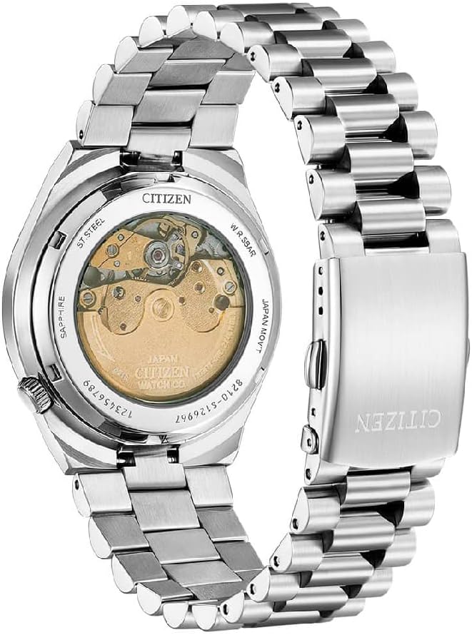 Orologio Citizen Unisex Acciaio Automatico Quadrante Celeste Ind. Data _NJ0200-50L