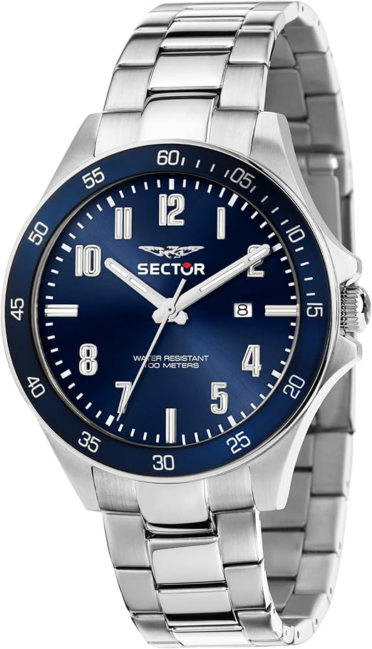 Orologio Sector 230 Uomo Acciaio Quadrante Blu _R3253161055