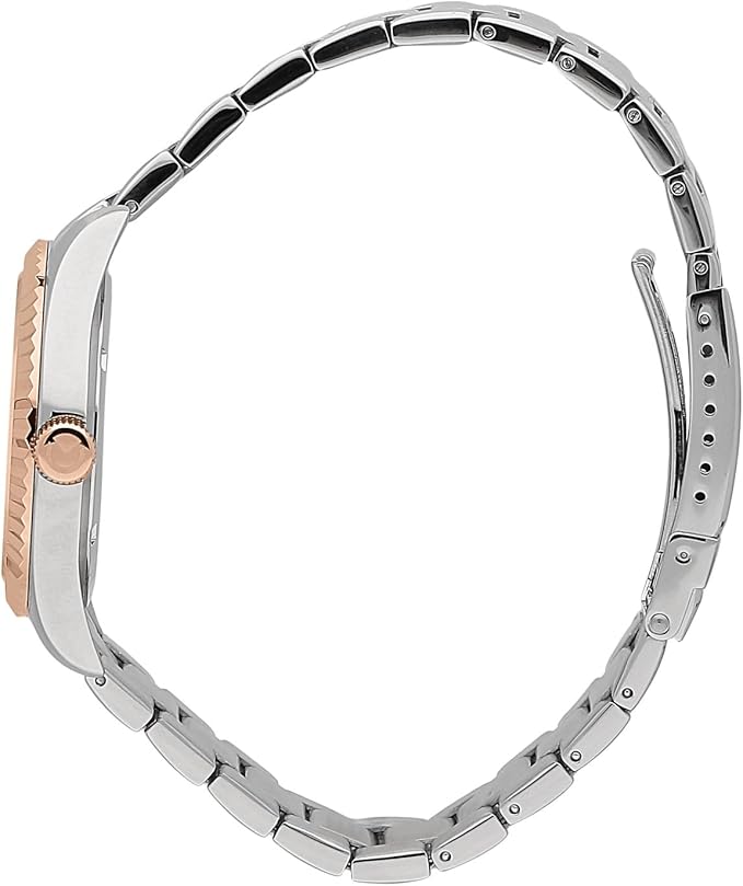 Orologio Sector 240 Uomo Acciaio Quadrante Nero Lun. Rame Tempo e Data _R3253240009