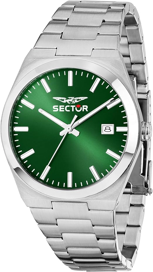 Orologio Sector C300 Uomo Acciaio Quadrante Verde _R3253301002