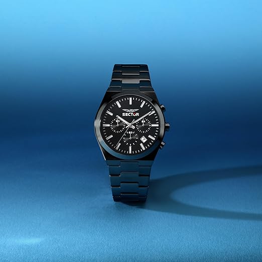 Orologio Sector C300 Uomo Acciaio Nero Multifunzione _R3273301005