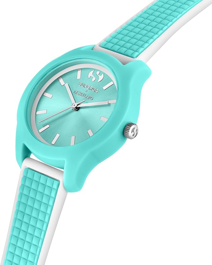 Orologio Superga x Morellato Unisex Cinturino Silicone Azzurro Bianco _R0151174502