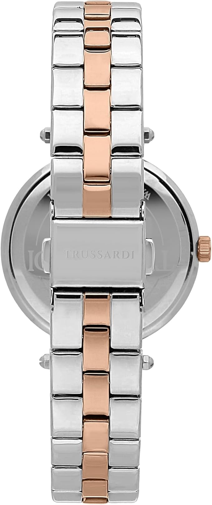 Orologio Trussardi Donna Acciaio Cinturino Bicolor Cristalli + Bracciale _R2453145507