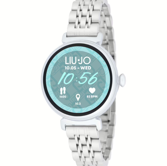 Smartwatch Liu jo Donna Digitale Argentato Quadrante Rotondo _SWLJ156