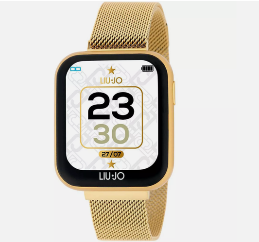 Smartwatch Liu jo Donna Digitale Maglia Milano Dorato _SWLJ053