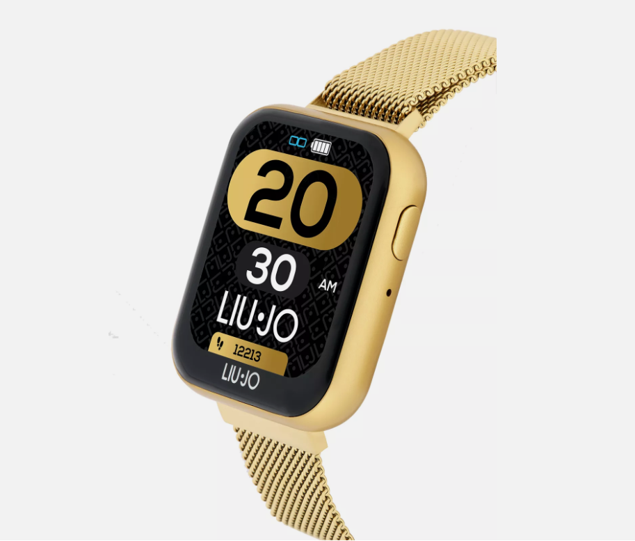 Smartwatch Liu jo Donna Digitale Maglia Milano Dorato _SWLJ053