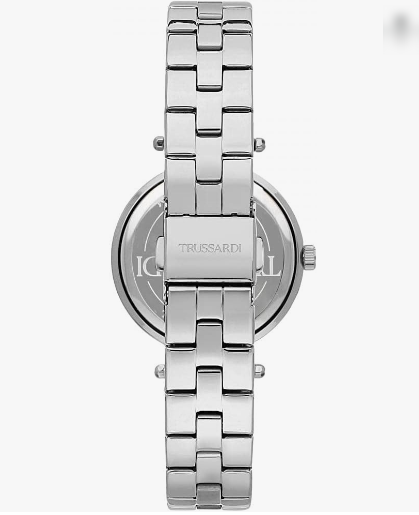 Orologio Trussardi Donna Acciaio Solo tempo Argentato Lunetta Nera _R2453145504