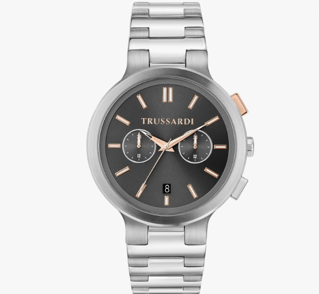 Orologio Trussardi Uomo Acciaio Cronografo Argentato _R2453164005