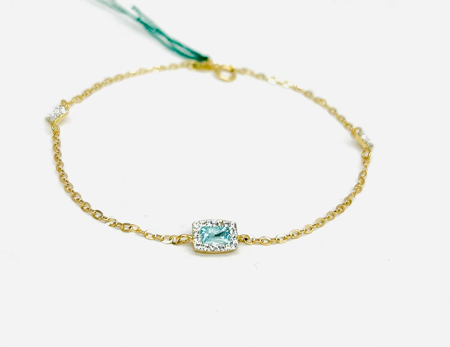 Bracciale Donna Oro Giallo 18 kt Zirconi _BR044