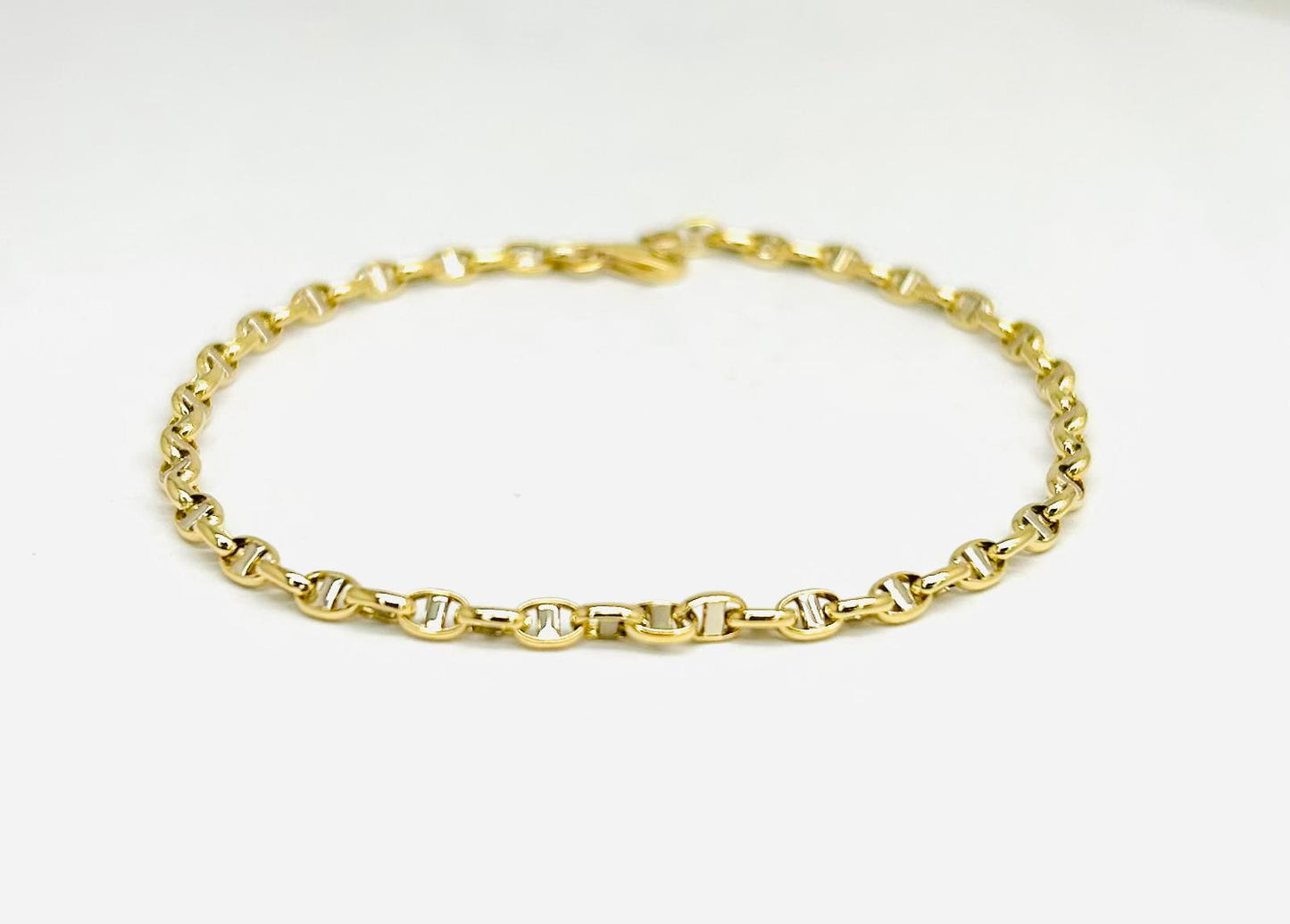 Bracciale Uomo Oro Giallo 18 kt Catena _BR049