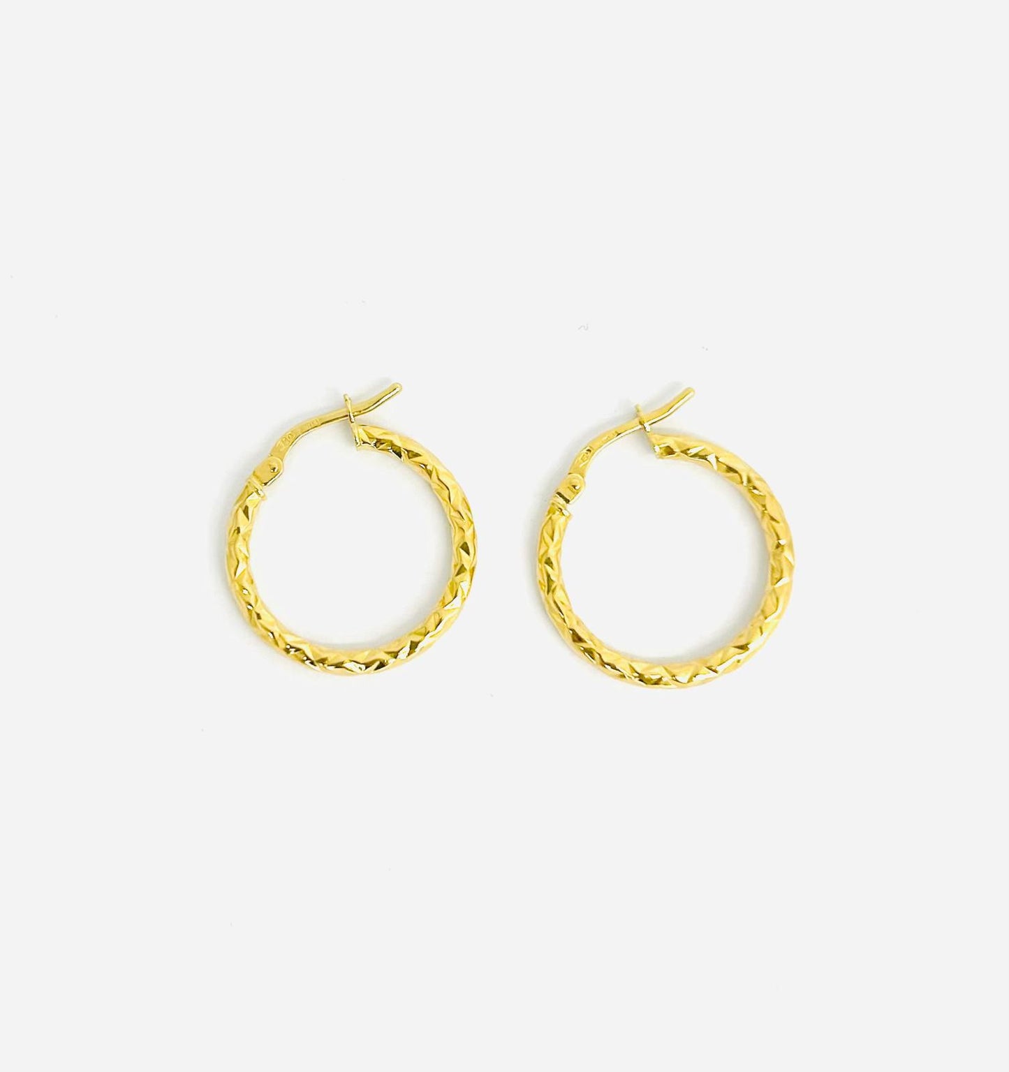 Orecchini Cerchio Donna Oro Giallo 18 kt _OR031