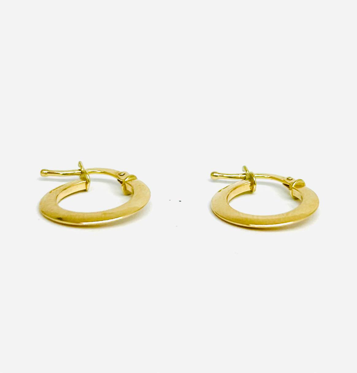 Orecchini Cerchio Donna Oro Giallo 18 kt _OR034