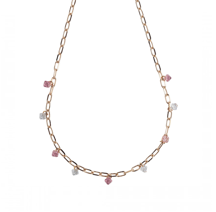 Collana Boccadamo Donna Bronzo Swarovski _XGR560RS