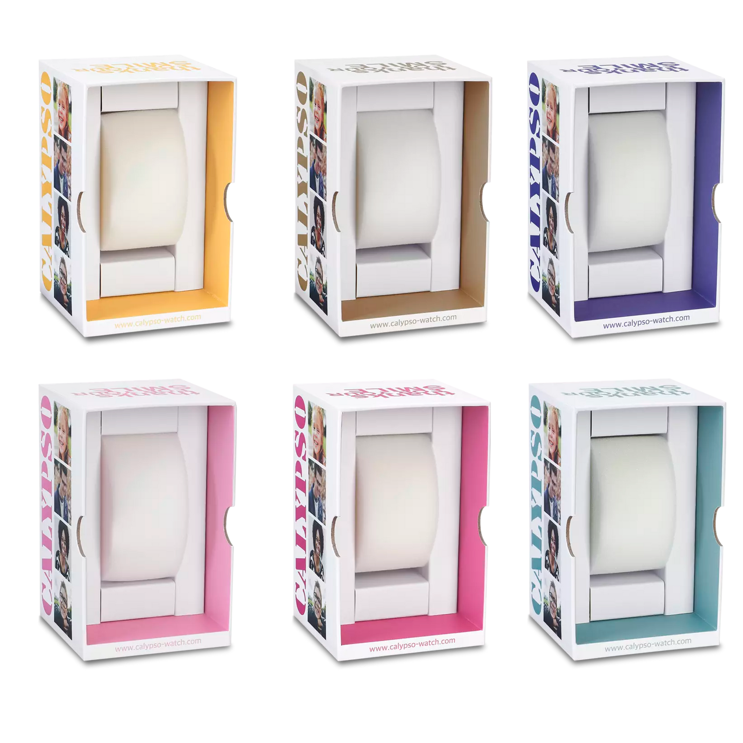 Orologio CALYPSO JUNIOR COLLECTION Cinturino Silicone Bianco e Lilla Quadrante Cuori _K5806-1