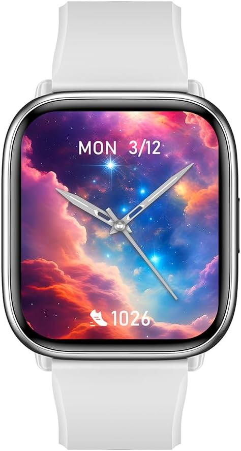 Orologio Smarty 2.0 Unisex Digitale Cinturino Silicone Bianco _SW081B