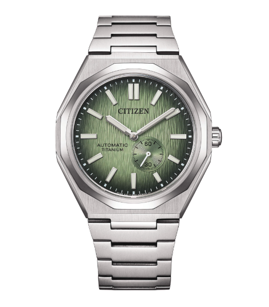 Orologio Citizen Zenshin 60 Uomo Automatico Titanio Verde _NK5020-58X