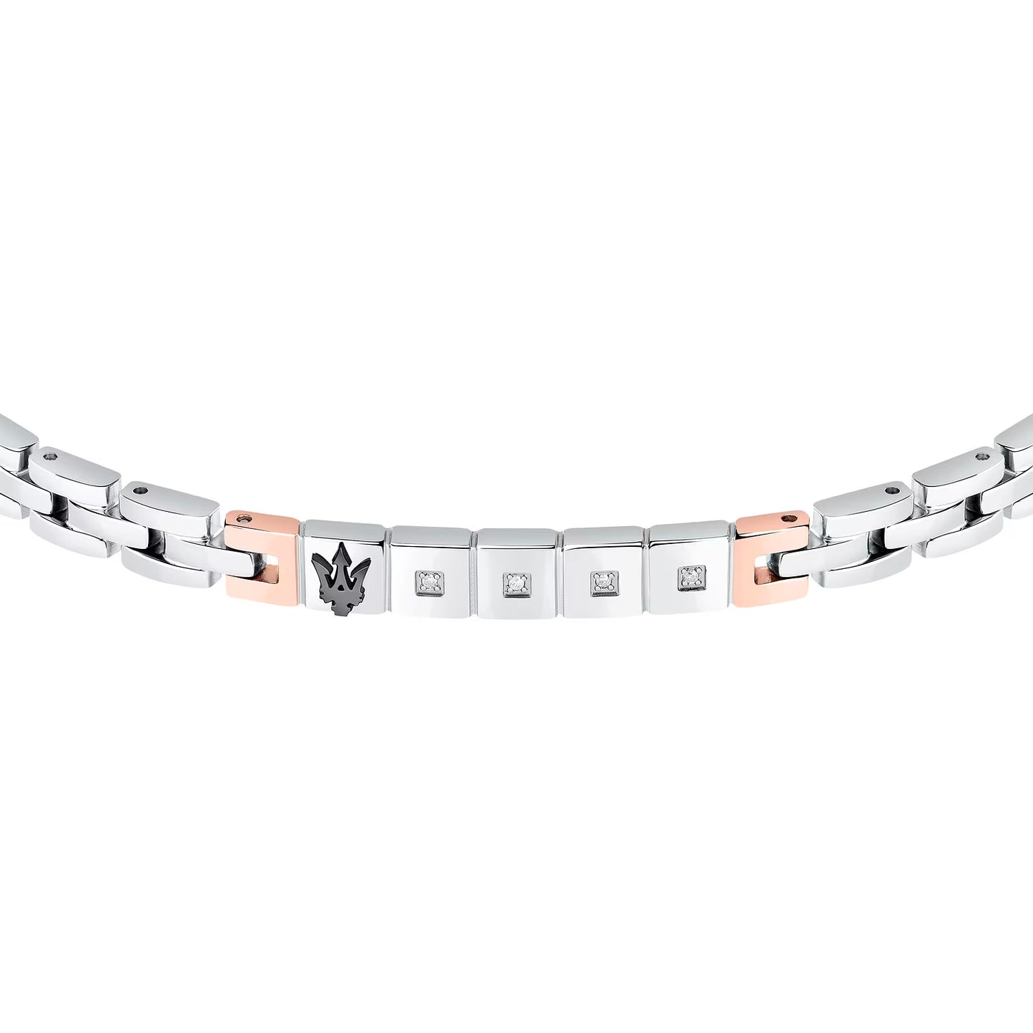 Brosway Damen-Armband aus silbernem Stahl mit Mama-Stern-Symbol, Chakra-Kollektion, BHKB161