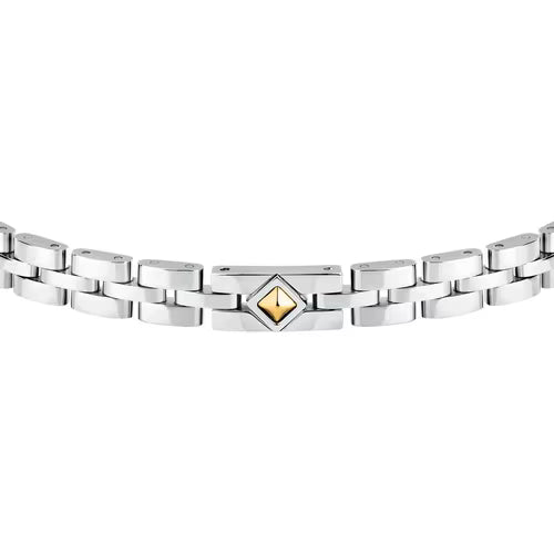 Brosway Damen-Armband aus silbernem Stahl mit Mama-Stern-Symbol, Chakra-Kollektion, BHKB161