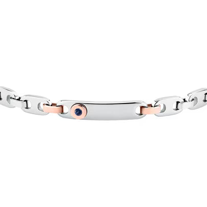 Brosway Damen-Armband aus silbernem Stahl mit Mama-Stern-Symbol, Chakra-Kollektion, BHKB161