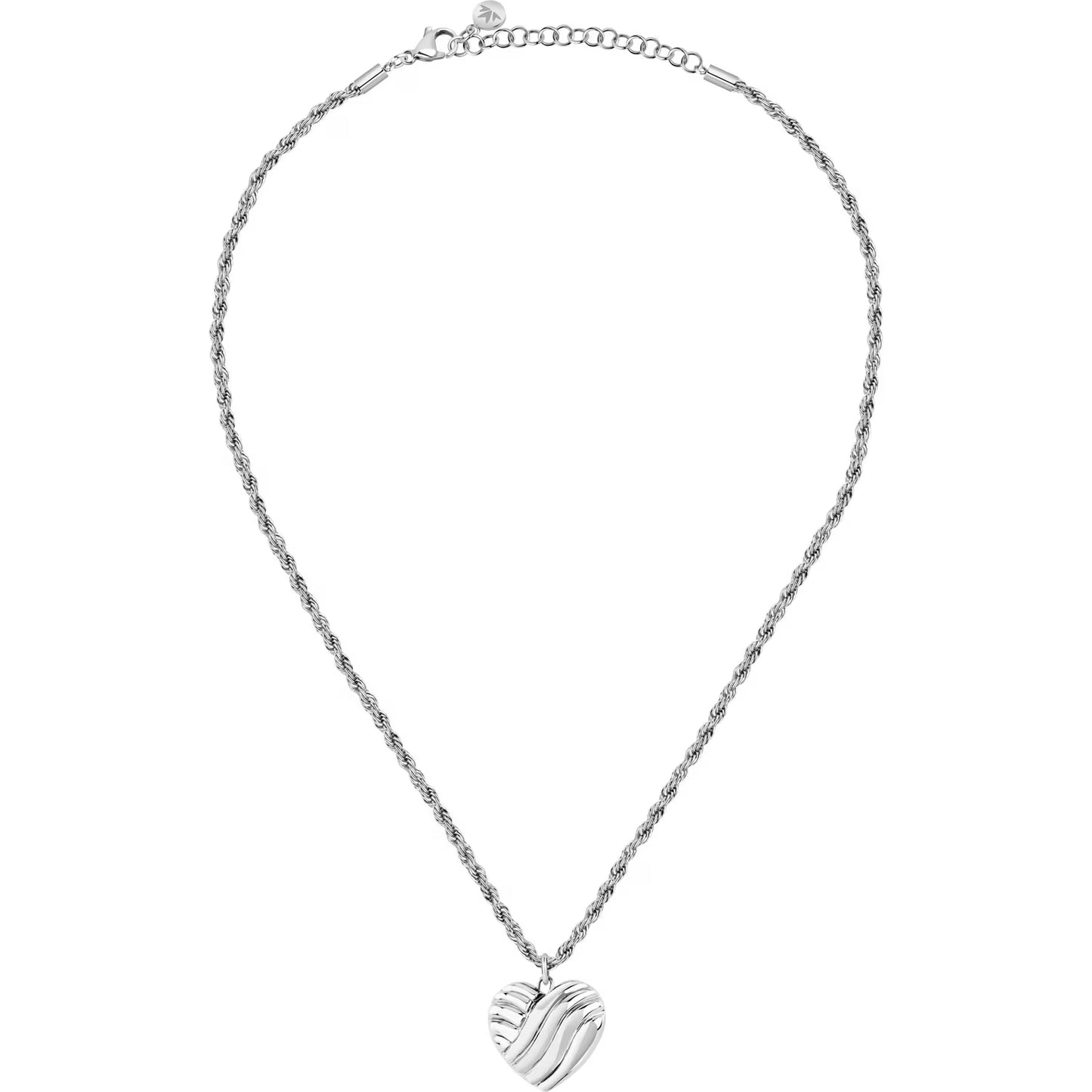 Morellato Damen-Halskette aus 925er Silber mit weißem Zirkon _SAIW64 