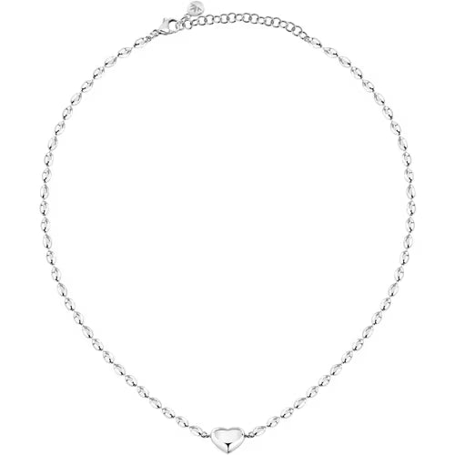 Morellato Damen-Halskette aus 925er Silber mit weißem Zirkon _SAIW64 