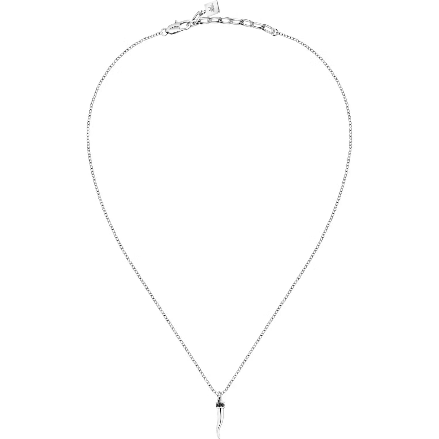 Morellato Damen-Halskette aus 925er Silber mit weißem Zirkon _SAIW64 
