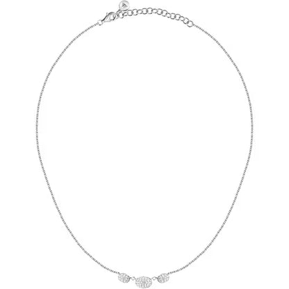 Morellato Damen-Halskette aus 925er Silber mit weißem Zirkon _SAIW64 
