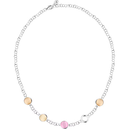 Morellato Damen-Halskette aus 925er Silber mit weißem Zirkon _SAIW64 
