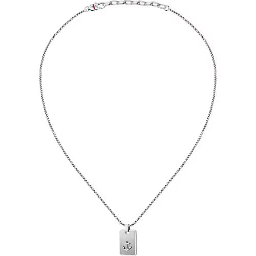 Collana Sector Uomo Acciaio Mrine Placchetta Ancora _SAGJ36
