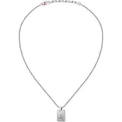 Collana Sector Uomo Acciaio Mrine Placchetta Ancora _SAGJ36