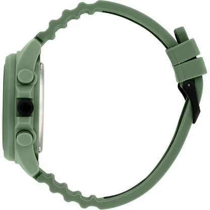 Orologio Sector Ex 48Uomo Analogico-Digitale Cinturino Plastica Verde  Oliva_R3251302004