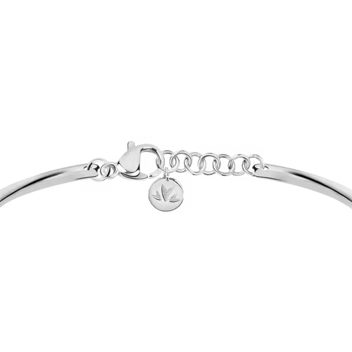 Morellato Damenarmband aus Stahl und Silber, starr, CERCHI Kollektion, Stein, SAKM63 