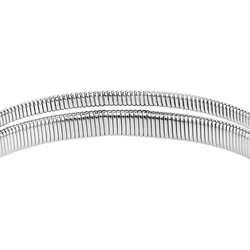 Morellato Damenarmband aus silbernem Stahl mit Kugeln und goldenem Schmetterlingsanhänger _SAUN35 