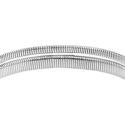 Morellato Damenarmband aus silbernem Stahl mit Kugeln und goldenem Schmetterlingsanhänger _SAUN35 