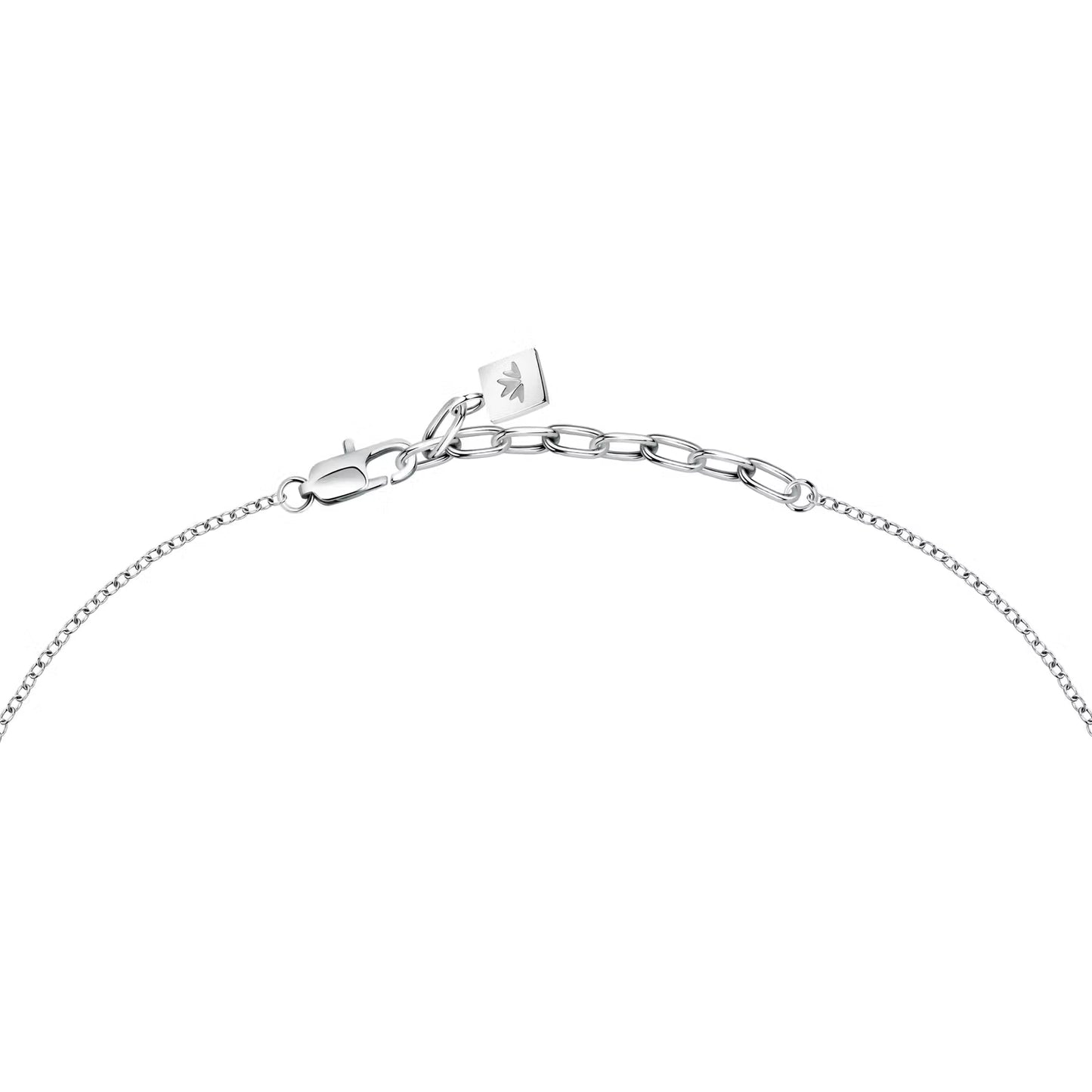 Morellato Damen-Halskette aus 925er Silber mit weißem Zirkon _SAIW64 