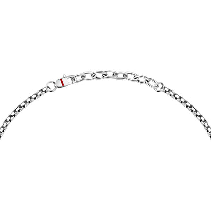 Collana Sector Uomo Acciaio Marine Silver Ancora _SAGJ30