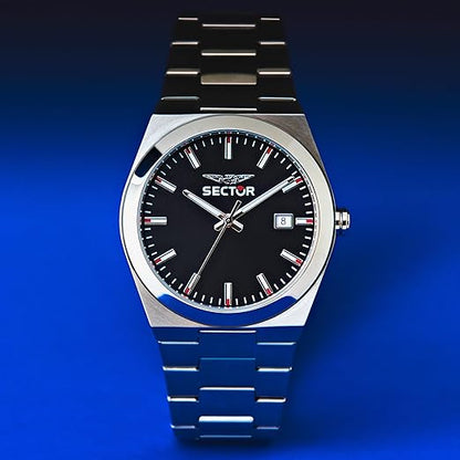 Orologio Sector C300 Uomo Acciaio Quadrante Nero _R3253301001