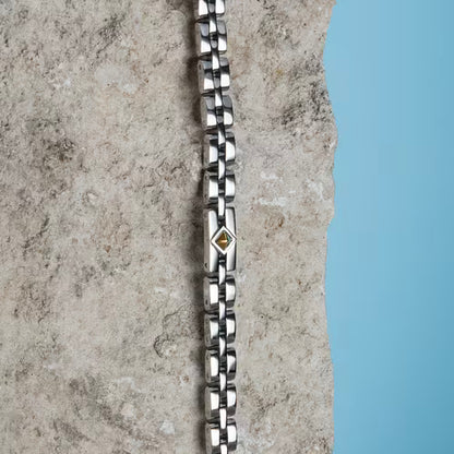 Brosway Damen-Armband aus silbernem Stahl mit Mama-Stern-Symbol, Chakra-Kollektion, BHKB161
