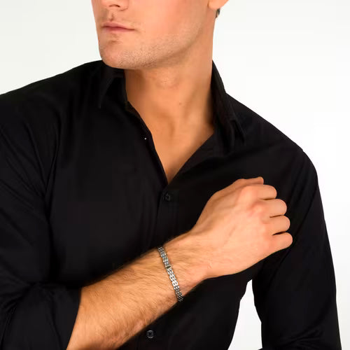 Brosway Damen-Armband aus silbernem Stahl mit Mama-Stern-Symbol, Chakra-Kollektion, BHKB161