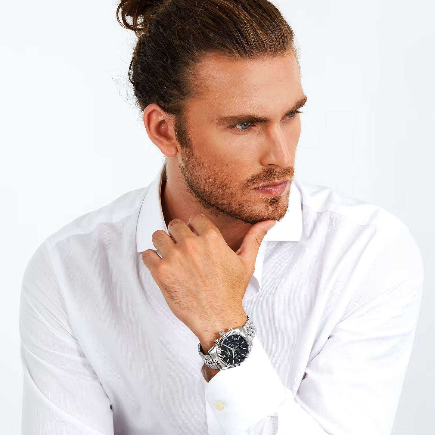 Orologio Uomo Sector 240 Acciaio Cronografo Nero _R3273640001