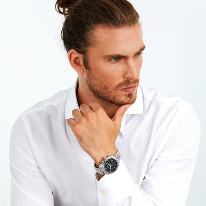 Orologio Uomo Sector 240 Acciaio Cronografo Nero _R3273640001