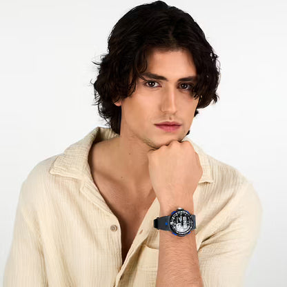 Orologio Sector Ex 28 Uomo Analogico-Digitale Cinturino PU Grigio _R3251532002