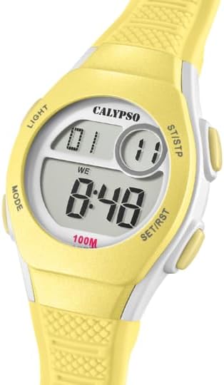 Orologio CALYPSO KIDS Digitale Cinturino Gomma Giallo _K5831-2